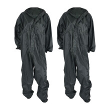 2X Mode Motorrad Regenmantel / Conjoined Regenmantel / Overalls Männer und Frauen Fission Regenanzug Regenmantel SizeXL Farbe Armeegrün
