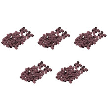 250Pcs Sanding Bands Block Caps Without Grip 80 120 180 13X19mm Sanding Cap Manicure Pedicure Electric Nail Drill-02