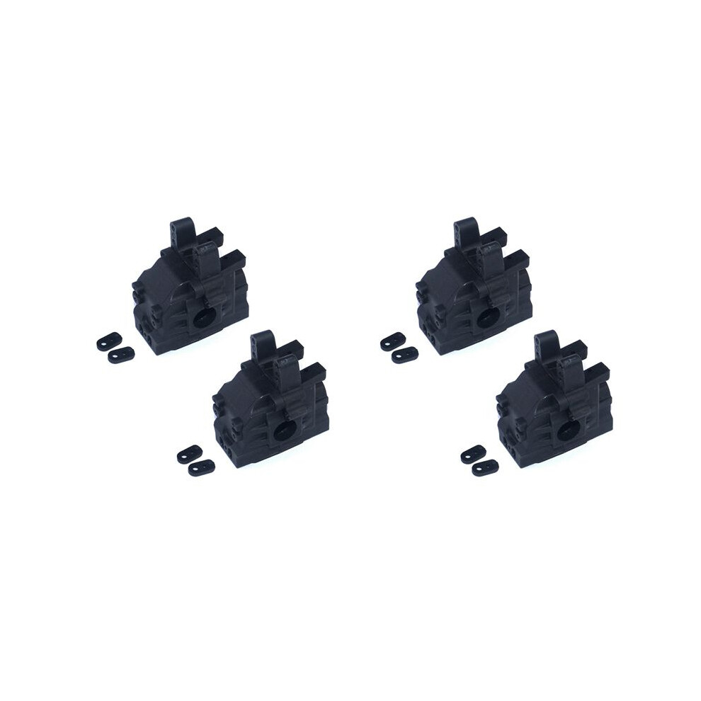4Pcs Gearbox Housing 8025 For 1/8 Zd Racing 08423 08425 08426 08427 9020 9021 9071 9072 9116 9203 Rc Car Upgrade Parts Black 6032129640526