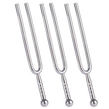 3X A Tuning Fork - "A" 440 Hz with Soft Shell Case
