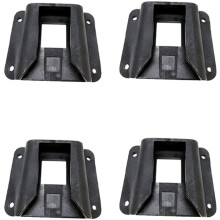 4Pcs Bike Carrier Block Adapter for Folding Bike Bag Rack Holder Front Carrier Block Mount Accessories