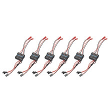 6X 40A Brushed ESC Electronic Speed Controller for WPL C24 C34 MN D90 MN99S MN86S RC Car Upgrade Parts