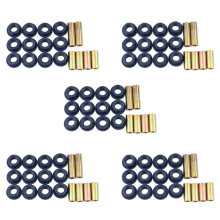 5Set Molla Inferiore Anteriore + Sospensione Braccio Anteriore Superiore un per Kit Boccole per Auto Club, Boccole Sostitutive