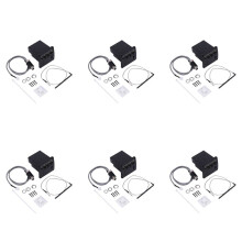 6X 2 Band Pickup Eq Aeq-2T Equalizer Acoustic Guitar Washer Screws Set for Guitar