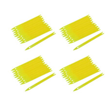 40 Stücke Gelb Kunststoff Fischernetz Reparatur Nadel Shuttles Spule 2