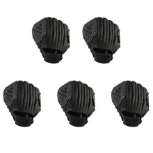 5X Outdoor Sports Baseball Glove Softball Practice Equipment Right Hand for Adult Woman Train,Black 12.5 Inch