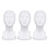3X  Mannequin Foam  Model Glasses Hat Wig Display Stand 2