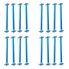 16 Peças para A979 Peças Atualização F/R Metal Dogbone A959-07 para A949 A959 A969 K929 Himoto E18 Spino Hsp 1:18 Carro Rc