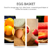 Panier une Oeufs en Fer Panier une Fruits Panier une Fruits Collection CréAtive Ornements de Poule en CéRamique DéCoration Accessoires de Cuisine B