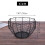 Iron Egg Storage Basket Snack Fruit Basket  Collection Ceramic Hen Ornaments Decoration Kitchen Accessories B 6