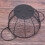 Iron Egg Storage Basket Snack Fruit Basket  Collection Ceramic Hen Ornaments Decoration Kitchen Accessories B 8