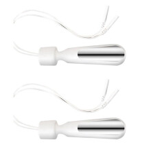 2X Sonda Vaginal Electrodos TENS / EMS Estimulador Muscular del Suelo PéLvico Entrenador Kegel Ejercitador Mujeres Mejoran la Incontinencia