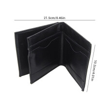 Magischer Flammen-Feuer-Geldbörse – Bühnen-Trick-Lederbörse 13cm x 11cm x 3cm