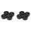 8St DriftbildäCk HjulfäLg HåRt HjuldäCk för 1/10  HSP  HPI  Drifting RC Car Black 1
