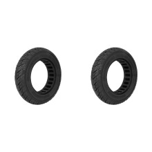 2pcs 8.5Inch 8.5x2 Off-Road Solid Tire for VSETT 9 9+ ZERO 9 Scooter Wear-Resistant Puncture-Proof Tire Parts Black