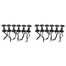 12 StüCk Surfboard Leash Plugs mit Kordeln Saiten WassersurfzubehöR Surf Leash Plug Bodyboard ZubehöR