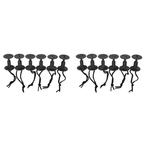 12 Pcs Leash Leash Plugs com Cords Strings Water Surfing Accessories Surf Leash Plug Bodyboard Accessory