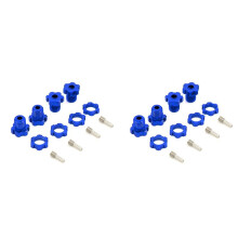 8Pcs Metal 17mm Splined Wheel Hex Hub Adapter 5353 for E-Revo E-Maxx T-Maxx Revo 3.3 Summit XO-1 Upgrade Parts,2