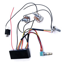 2X EQ-B21T Guitarra EléCtrica Bajo Pastilla Activa Guitarra EléCtrica LíNea de Bajo Accesorios para Instrumentos