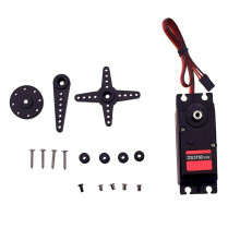 4 Pièce DS5160 SSG 60Kg 8.4V Haute Tension Servo NuméRique ÉTanche pour Voiture TéLécommandéE 1: 5 Robot SAVOX-0236 LOSI XL 5T Bras 270 Servo