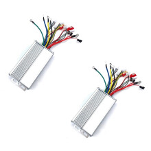 2X 48V 60V 500W Hub Motor Controller 12Mos MAX 30A para Bicicleta EléCtrica E-Scooter Motocicleta Bldc Motor Controller