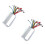 2X 48V 60V 500W Hub Motor Controller 12Mos MAX 30A pour VéLo ÉLectrique E-Scooter Moto Bldc Motor Controller 1