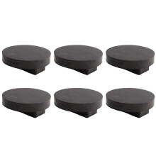 6X Jack Jacking Point Pad Supporto di Sollevamento In Gomma Dura per   UK Rubber Jacking Point Jack Pad Adattatore