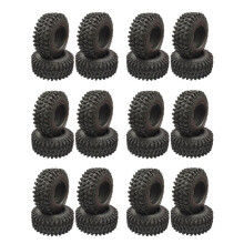 24 Stücke1,9 Zoll Gummi Reifen 1,9 Rad Reifen 108X40Mm für 1/10 Rc Crawler  Trx4 Axial Scx10 90046 Axi03007