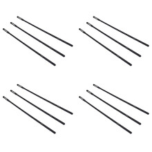 12Pcs Plastic Flute Cleaning Rod Flute Cleaning Rod Clarinet Flute Cleaning Stick