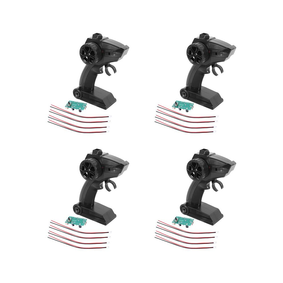 4X 2.4G 4 Channels Wireless Rc Transmitter Receiver Radio Remote Controller Transmitter With Receiver Board 6033514755085