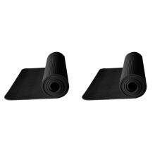 2pz 120X60Cm Tappetino per Esercizi Palestra Attrezzatura per il Fitness per Tapis Roulant Protezione per Tappetino Tappetino per Macchina da Corsa