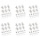 36pcs 6R Guitar Tuning Pegs Tuners Machine Heads for  Replacement 1