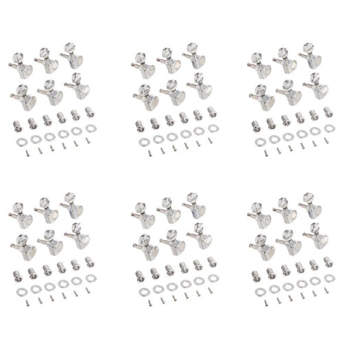 36pcs 6R Guitar Tuning Pegs Tuners Machine Heads for  Replacement