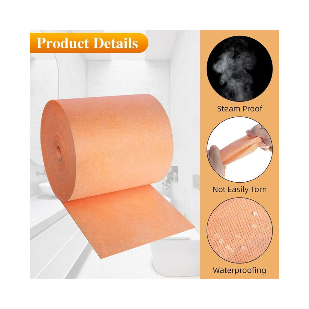 Waterproof Membrane Band Roll,Shower Waterproofing Membrane Uncoupling Band For Tile Wall Floor Bathroom Shower Sauna 6033072095159