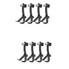 Shockproof Drum Mic Clip 8Pcs, Adjustable Drum Mic Kit & Microphone Holder for Mic Stand, Universal Microphone Clamp