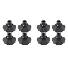 8Pcs Camping Stool Leg Cap Non-Slip Outdoor Chair Foot Cover Adjustable Fishing Chair Accessory 13mm