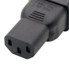 10X Beige Color IEC 320 C13 to C20 AC Adapter, IEC 15A to 10A,16A to 10A AC Converter,C20 16A to C13 10A Power Connector