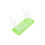 Foldable Baby Bottle Drying Rack Light Green Vertical SpaceSaving Holder for Feeding Accessories 1