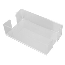 Acrylic Napkin Holder 23x14x6cm Transparent Bathroom & Kitchen Storage