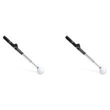 2X Pomoc Trenera Zamachu Golfowego - Pomoc Treningowa Zamachu Golfowego dla ElastycznośCi, Tempa i SiłY Golfowy DrążEk do Rozgrzewki