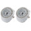 2X Finger Ring Watch Chic White Rhinestone for Ladies 1