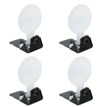 4X Small Miniature Inverted Target Metal Shooting Practice Targets Manual Reset Practice Targets