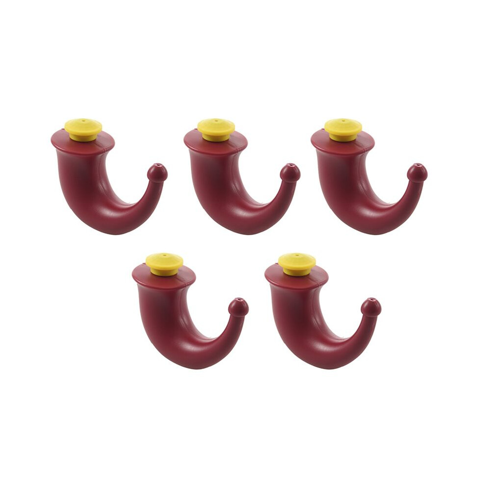 Red 5X Yoga Nasal Neti Pot Rinsing Nose Wash System Sinus Irrigation Sinuses 200Ml