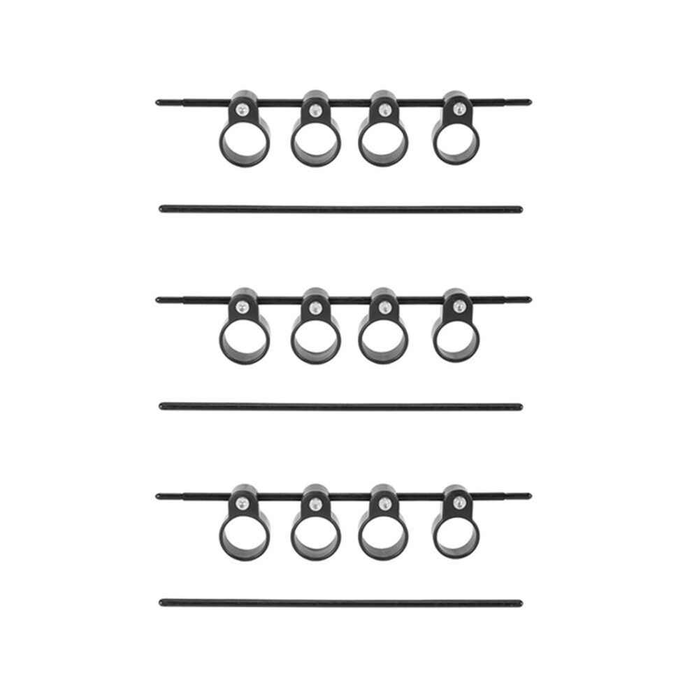 Brecantia 3X Guitar Finger Expander Finger Stretcher Finger Trainers Trainer Tool For Guitar Bass Ukuleles Mandolins Piano