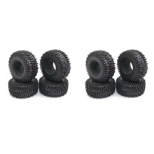 8 STUKS 125 mm 2.2 Inch Rubber Wiel Banden Band voor 1/10 RC Crawler Auto Axiale SCX10 90046 RR10 Wraith TRX4 -6