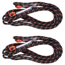 2Stück 5M 8 mm Dicke Baum Kletter Schnur Außen Sicherheit Wander Seil Hoch Festes Sicherheits Sling Kabel Abseil Seil
