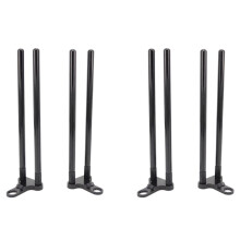 4X Fishing Snag Bars Ears,Snag Bars Ears Bite Alarm Carp Windproof Fishing Rod Connector for Bite Alarm Carp