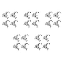 20 Packstage Lighting Clip Hook,Professional Rack Clamp, for Moving the Stage Stage Lighting Fixtures