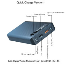 6X18650 Batterie LadegeräT Kasten Power Bank GehäUse 18650 Batterie Aufladung Kasten für Handy Ladung, Standard Ladung Schwarz
