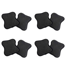 4 Pair Weightlifting Grip Substitute for Gym Exercise Gloves Grip Pad Suitable for Eliminate Sweaty Hands